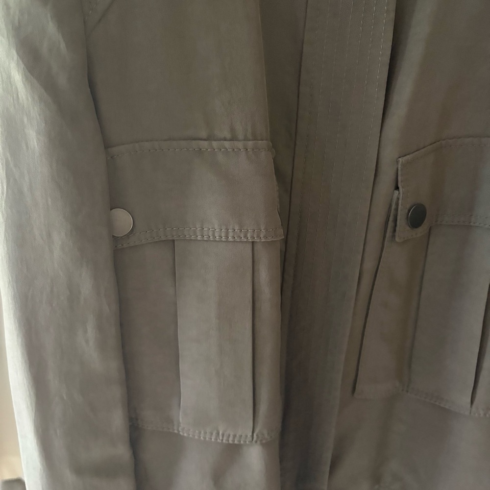 JOSEPH utility bomber-style jacket olive green‎ 38 - Picture 2 of 9